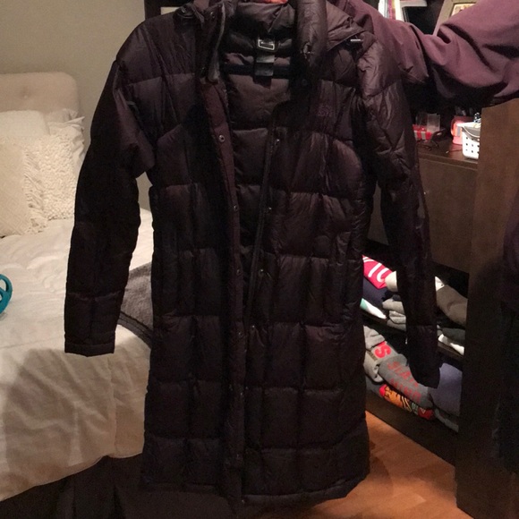 north face long coat